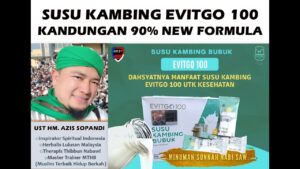 Read more about the article SUSU KAMBING EVITGO 100 KANDUNGAN 90% NEW FORMULA